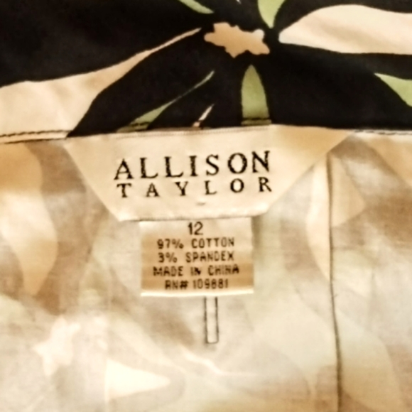 Allison Taylor floral jacket, L - Picture 5 of 11